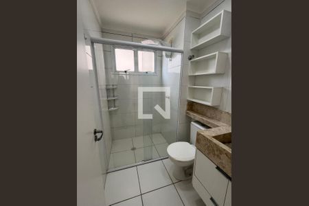 Banheiro de apartamento para alugar com 2 quartos, 55m² em Jardim Santa Clara do Lago Ii, Hortolândia