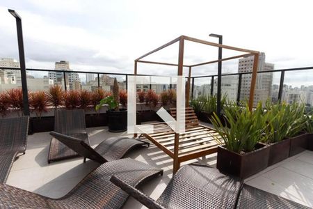 Studio à venda com 26m², 1 quarto e sem vagaTerraço