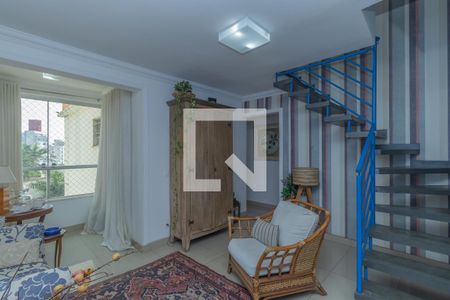 Sala de apartamento à venda com 3 quartos, 140m² em Cidade Nova, Belo Horizonte