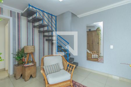 Sala de apartamento à venda com 3 quartos, 140m² em Cidade Nova, Belo Horizonte