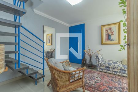 Sala de apartamento à venda com 3 quartos, 140m² em Cidade Nova, Belo Horizonte