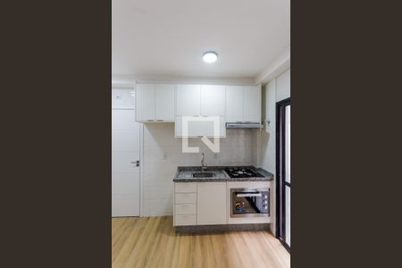 Sala e Cozinha de apartamento à venda com 2 quartos, 60m² em Vila Curuçá, Santo André