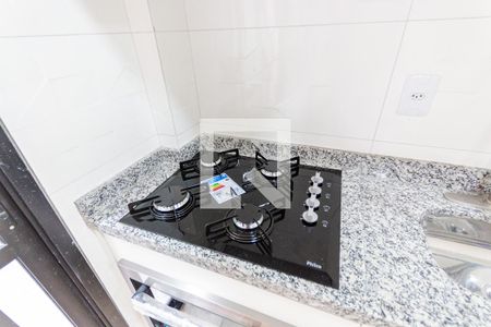 Sala e Cozinha de apartamento à venda com 2 quartos, 51m² em Vila Curuçá, Santo André