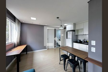 Sala de apartamento à venda com 1 quarto, 33m² em Santo Amaro, São Paulo