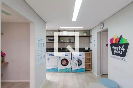 Apartamento à venda com 33m², 1 quarto e sem vaga Apartamento à venda com 33m², 1 quarto e sem vagaLavanderia