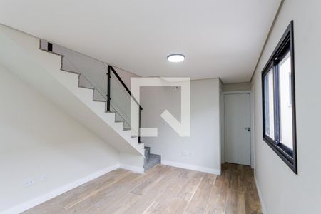 Sala e Cozinha de apartamento à venda com 2 quartos, 76m² em Vila Curuçá, Santo André