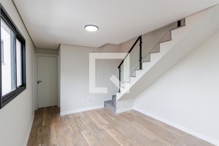 Sala e Cozinha de apartamento à venda com 2 quartos, 75m² em Vila Curuçá, Santo André