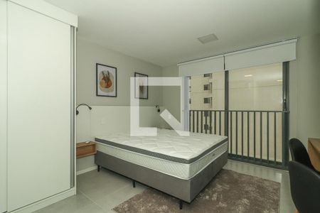 Sala / Quarto / Cozinha de apartamento para alugar com 1 quarto, 25m² em Auxiliadora, Porto Alegre