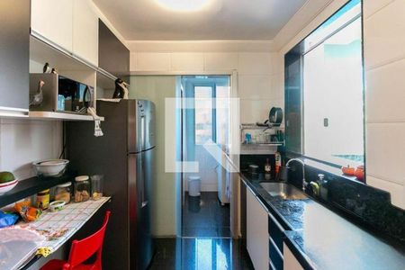 Cozinha de apartamento à venda com 3 quartos, 160m² em Grajaú, Belo Horizonte