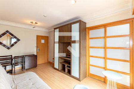 Sala de apartamento para alugar com 1 quarto, 45m² em Moema, São Paulo