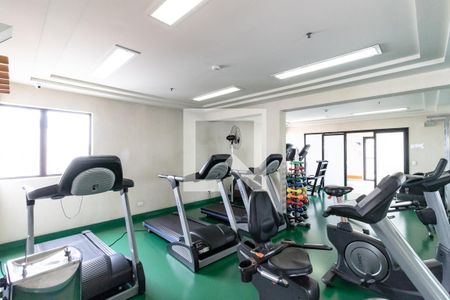 Apartamento para alugar com 45m², 1 quarto e 1 vaga Apartamento para alugar com 45m², 1 quarto e 1 vagaÁrea comum - Academia