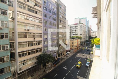 Vista do Quarto de apartamento para alugar com 1 quarto, 34m² em Copacabana, Rio de Janeiro