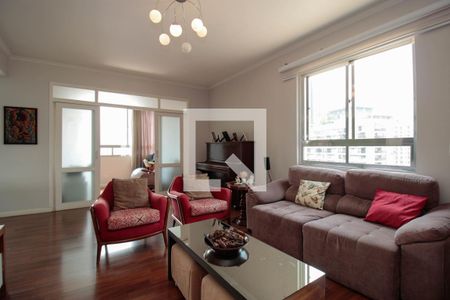 Sala de apartamento para alugar com 3 quartos, 156m² em Jardim Paulista, São Paulo