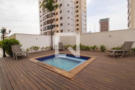 Studio para alugar com 42m², 1 quarto e 1 vagaPiscina