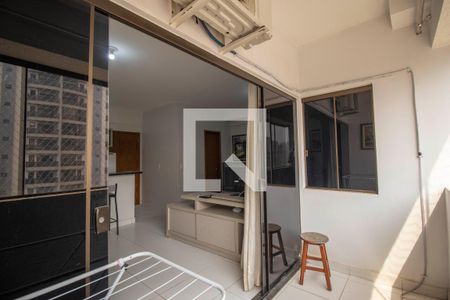 Studio para alugar com 42m², 1 quarto e 1 vagaSacada