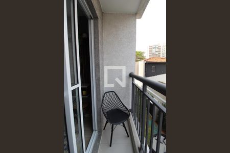 Studio para alugar com 36m², 1 quarto e sem vagaVaranda