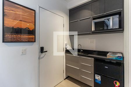 Studio à venda com 32m², 1 quarto e sem vagaCozinha