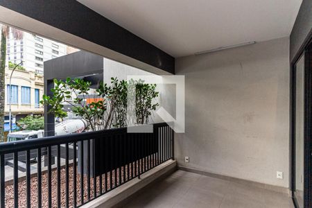 Varanda do Studio de kitnet/studio à venda com 1 quarto, 32m² em Campos Elíseos, São Paulo