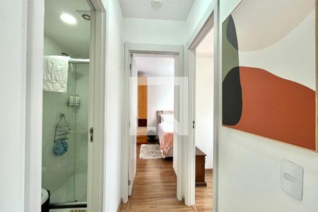 Corredor de apartamento para alugar com 2 quartos, 40m² em Jardim Prudência, São Paulo