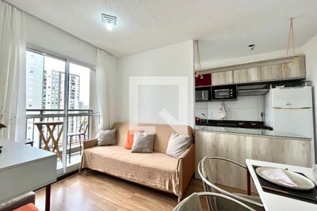 Sala de apartamento para alugar com 2 quartos, 40m² em Jardim Prudência, São Paulo