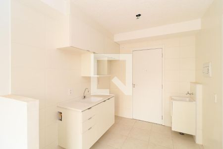 Cozinha de apartamento para alugar com 1 quarto, 31m² em Vila Guilherme, São Paulo