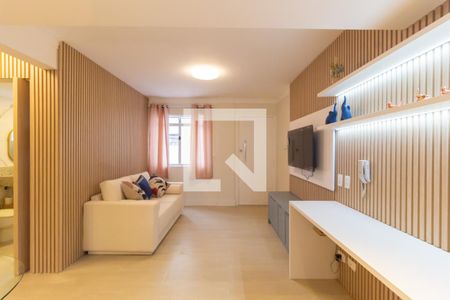 Apartamento à venda com 38m², 1 quarto e sem vagaSala