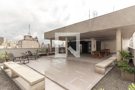 Apartamento à venda com 26m², 1 quarto e sem vagaChurrasqueira