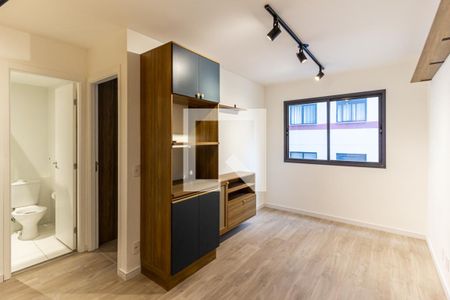 Sala de apartamento à venda com 1 quarto, 26m² em Vila Buarque, São Paulo