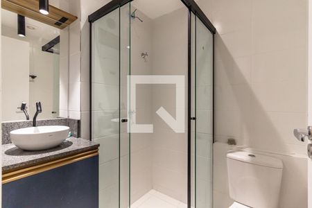 Banheiro de apartamento à venda com 1 quarto, 26m² em Vila Buarque, São Paulo