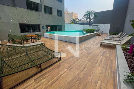 Studio à venda com 25m², 1 quarto e sem vaga Studio à venda com 25m², 1 quarto e sem vagaÁrea comum - Piscina