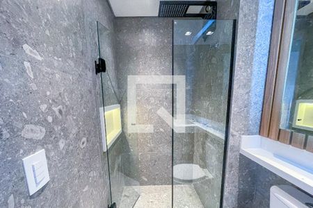 Studio à venda com 25m², 1 quarto e sem vaga Studio à venda com 25m², 1 quarto e sem vagaBanheiro da Suíte