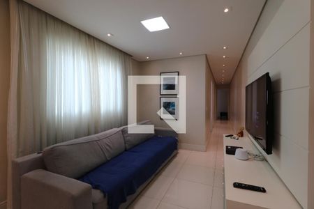 Sala de apartamento à venda com 3 quartos, 180m² em Vila Assunção, Santo André