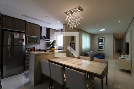 Sala de apartamento à venda com 3 quartos, 180m² em Vila Assunção, Santo André