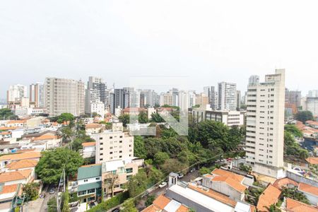 Varanda - Vista  de apartamento para alugar com 1 quarto, 35m² em Vila Mariana, São Paulo