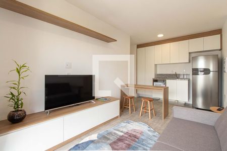 Sala de apartamento para alugar com 1 quarto, 35m² em Vila Mariana, São Paulo