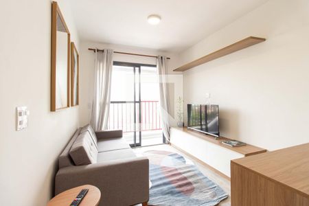 Sala de apartamento para alugar com 1 quarto, 35m² em Vila Mariana, São Paulo
