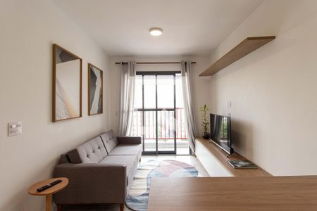 Sala de apartamento para alugar com 1 quarto, 35m² em Vila Mariana, São Paulo