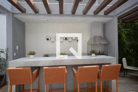 Apartamento à venda com 35m², 1 quarto e sem vaga Apartamento à venda com 35m², 1 quarto e sem vagaÁrea comum - Churrasqueira