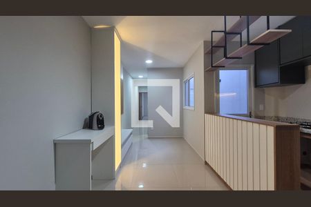 Sala de apartamento à venda com 2 quartos, 66m² em Vila Humaita, Santo André