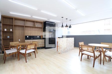 Apartamento para alugar com 31m², 1 quarto e sem vagaÁrea comum - Churrasqueira