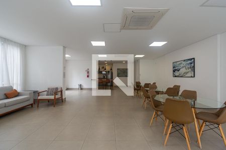 Studio à venda com 41m², 1 quarto e 1 vagaÁrea comum - Salão de festas