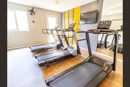 Apartamento para alugar com 38m², 1 quarto e 1 vaga Apartamento para alugar com 38m², 1 quarto e 1 vagaÁrea comum - Academia