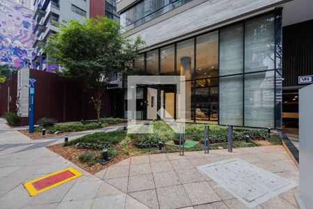 Studio para alugar com 32m², 1 quarto e sem vagaFachada