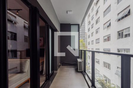 Studio para alugar com 32m², 1 quarto e sem vagaStudio/Varanda