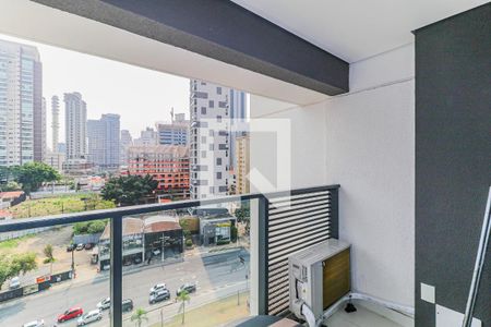 Studio para alugar com 25m², 1 quarto e sem vagaVaranda