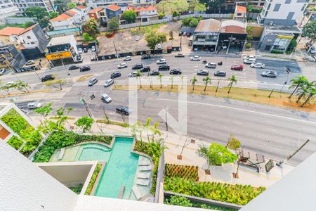 Studio para alugar com 25m², 1 quarto e sem vagaVaranda