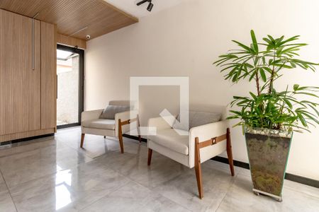 Área comum - Hall de entrada de apartamento para alugar com 2 quartos, 75m² em Vila Olímpia, São Paulo