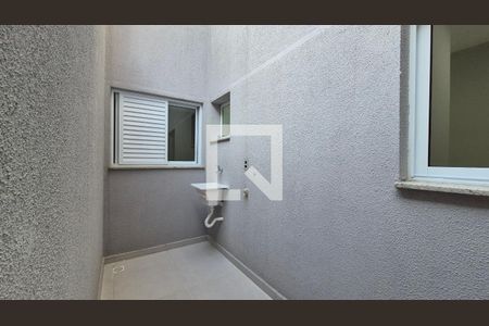 Área de Serviço de apartamento à venda com 2 quartos, 67m² em Vila Humaitá, Santo André