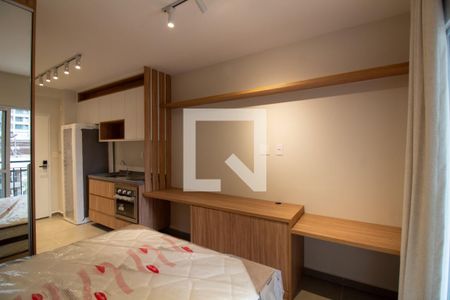Quarto - Studio de kitnet/studio à venda com 1 quarto, 25m² em Campo Belo, São Paulo