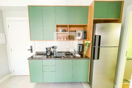 Studio à venda com 31m², 1 quarto e 1 vagaCozinha